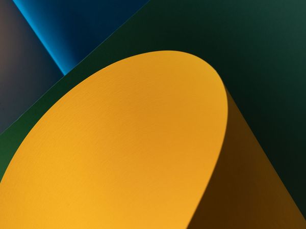 Minimalist abstract representation of focus and mental clarity